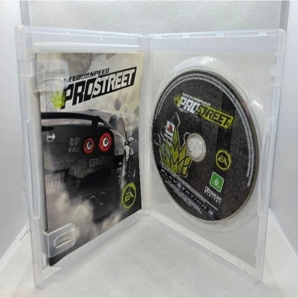 Need for Speed: ProStreet (PlayStation 3, 2007) - Complete w/Manual